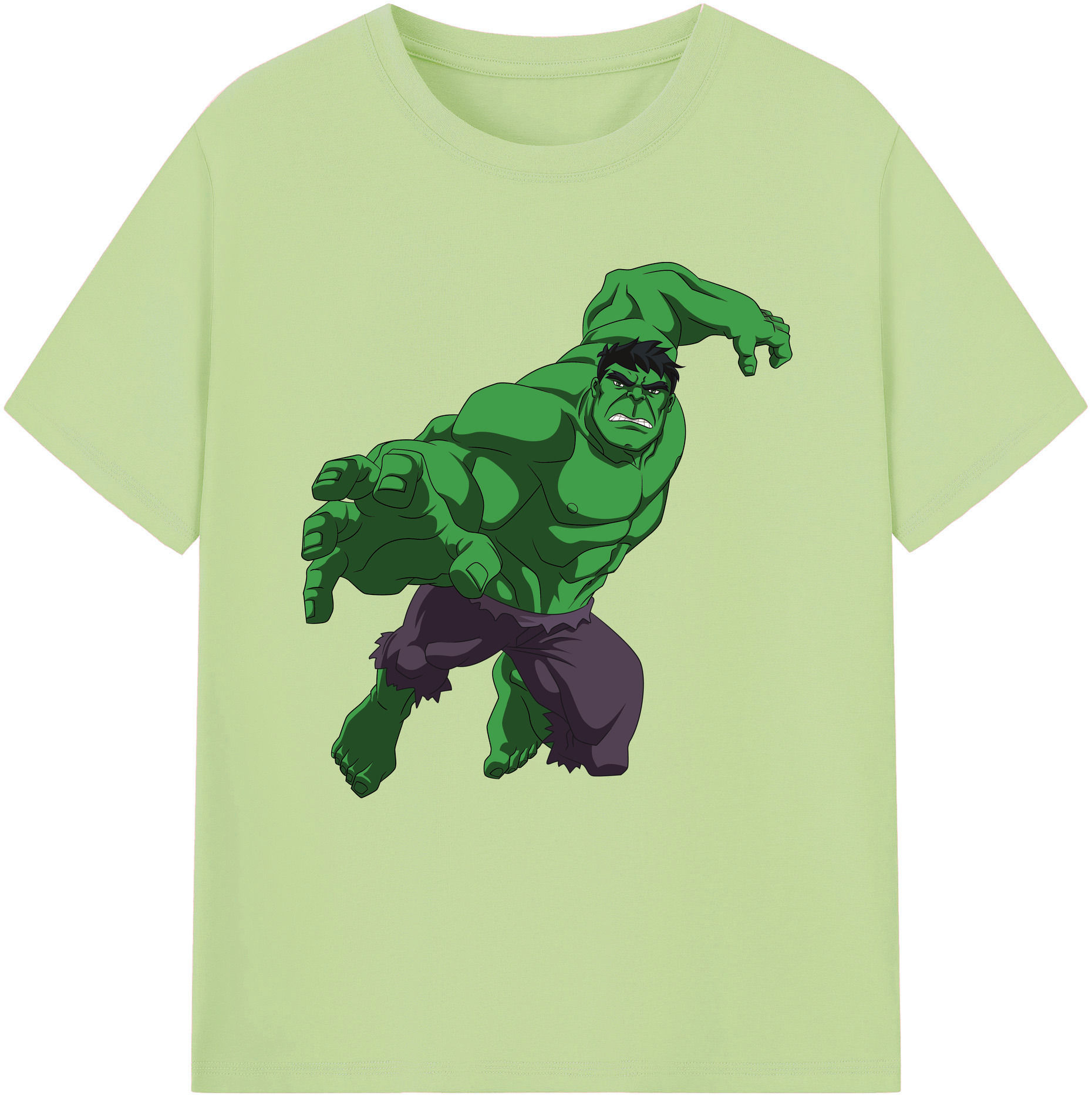 （画像用） アベンジャーズ The Avengers 綿100％半袖Tシャツ（フロントプリント）